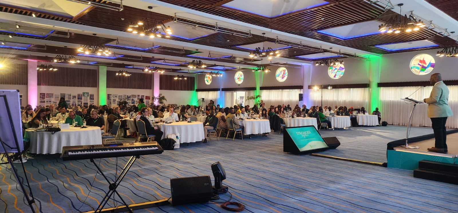Delegates filling the hall at the Trauma Healing Institute Stronger Together global conference in Nairobi